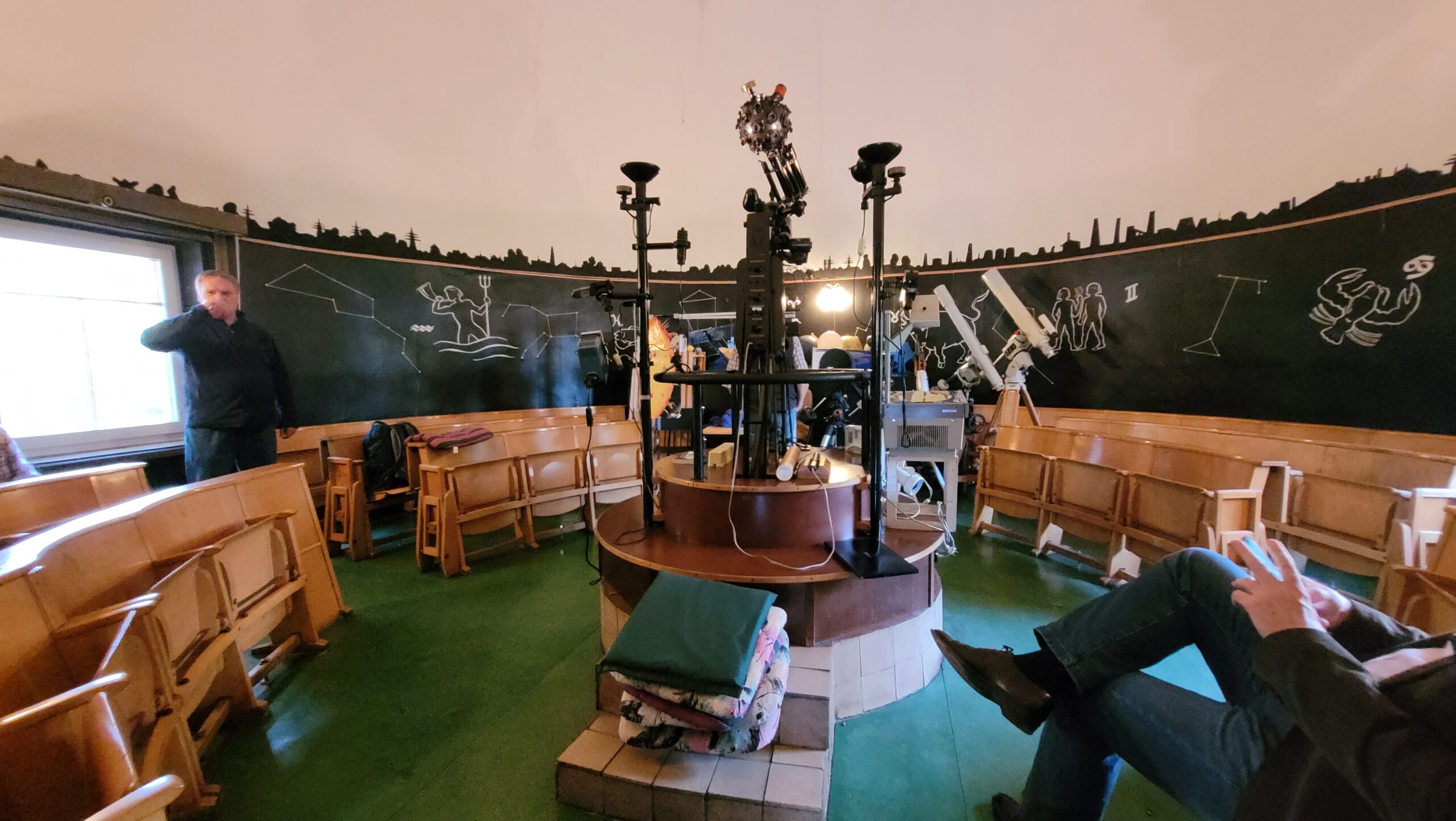 Innenraum des Planetariums